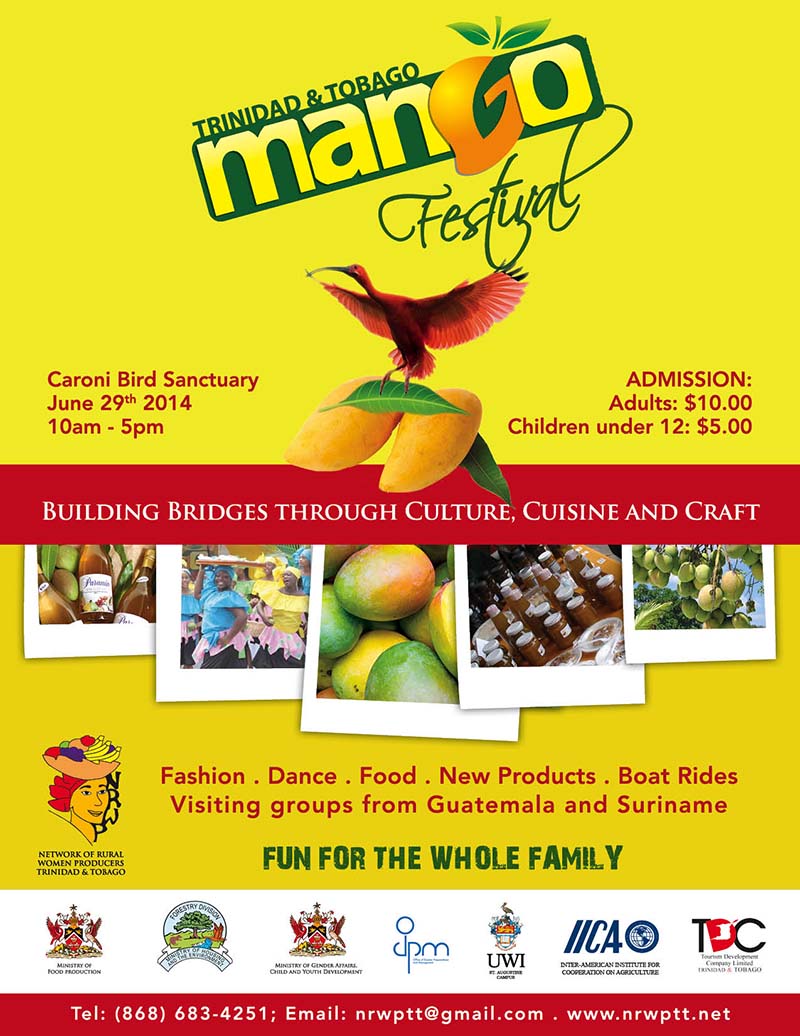 Mango Festival flyer 2014